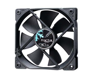 Kabinettvifte - Fractal Design Dynamic GP-12 - Kabinettvifte - 120mm - Svart - 19 dBA - FD-FAN-DYN-GP12-BK