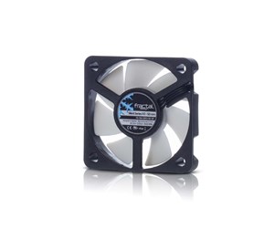 Kabinettvifte - Fractal Design Silent Series R3 - Kabinettvifte - 50mm - Svart med hvite vinger - 19 dBA - FD-FAN-SSR3-50-WT