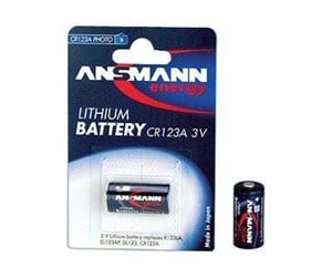 Batteri - ANSMANN CR123A - 5020012