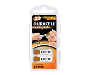 Batteri - DURACELL HA 312 - 077573