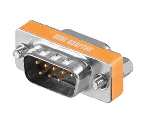 Parallell/seriell kabel - Pro Gender Changer Null Modem (M/F) - 4040849506871