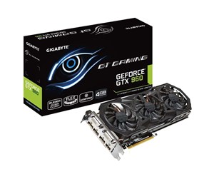 Grafikkort - GIGABYTE GeForce GTX 960 G1 GAMING - 4GB GDDR5 RAM - Grafikkort - GV-N960G1 GAMING-4GD