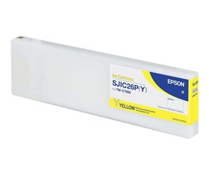 Printertilbehør blekk/toner - Epson SJIC26P(Y) - Blekkpatron Yellow - C33S020642