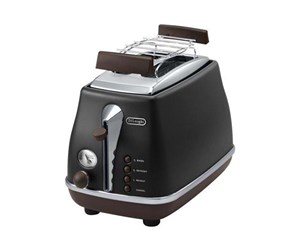 Brødrister - DeLonghi Brødrister Icona Vintage CTOV 2103.BK - CTOV 2103.BK