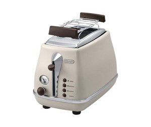 Brødrister - DeLonghi Brødrister Icona Vintage CTOV 2103.BG - CTOV 2103.BG