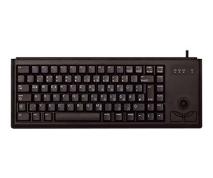 Tastatur - Cherry Compact-Keyboard G84-4400 - Tastatur - Nordisk - Svart - G84-4400LUBPN-2