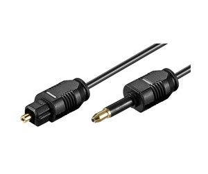 Lydkabel - Pro Optical Toslink MiniPlug Cable - 1m - 4040849512247