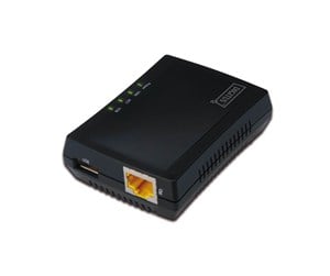 Nettverksutstyr - DIGITUS DN-13020 1-Port USB 2.0 Multifunction Network Server - DN-13020