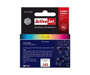 Printertilbehør blekk/toner - ActiveJet AH-766 Premium Version - Blekkpatron Fargestoffbasert Cyan, Fargestoffbasert Gul - EXPACJAHP0037