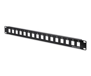 Tilbehør - DIGITUS DN-91400 Modular Patch Panel 16-Port - DN-91400