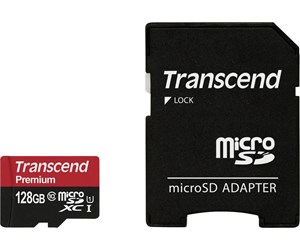 Minnekort - Transcend Premium - TS128GUSDU1