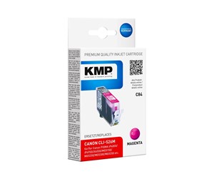 Printertilbehør blekk/toner - KMP C84 / 1515.0006 / Alternative to Canon CLI-526M Magenta Ink - Blekkpatron Rød - 1515,0006