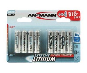 Batteri - ANSMANN Extreme Lithium AA - 1512-0012