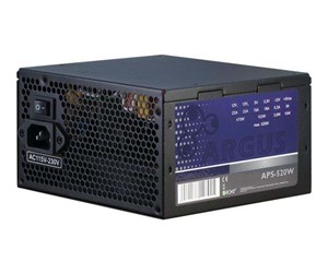 Strømforsyning (PSU) - Inter-Tech Argus APS-520W Strømforsyning (PSU) - 520 Watt - 120 mm - ATX - 80 Plus - 88882117