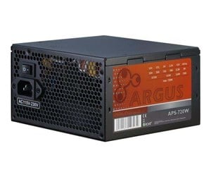 Strømforsyning (PSU) - Inter-Tech Argus APS-720W Strømforsyning (PSU) - 720 Watt - 120 mm - ATX - 80 Plus - 88882119