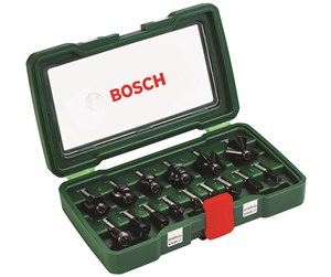 Bormaskin & Bits - Bosch 15-delers TC fresborsett (8 mm tange) - 2607019469