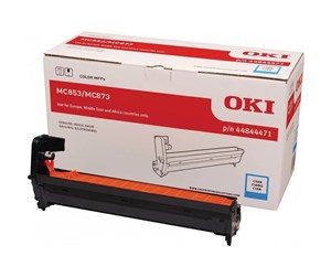 Printertilbehør blekk/toner - OKI 44844471 / Cyan Drum Kit MC853 MC873 MC883 - Trommelsett Blå - 44844471