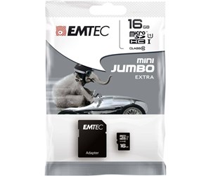 Minnekort - Emtec Mini Jumbo Extra - ECMSDM16GHC10