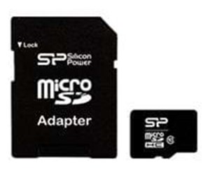 Minnekort - Silicon Power microSDHC - 8 GB - SP008GBSTH010V10-SP