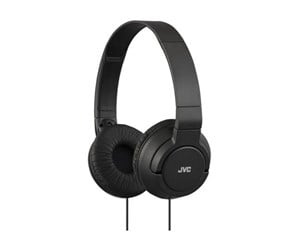 Hodetelefoner - JVC  HA-S180 lightweight headphones. Black - HA-S180-B-E