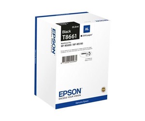 Printertilbehør blekk/toner - Epson T8661 - Blekkrefill Svart - C13T866140