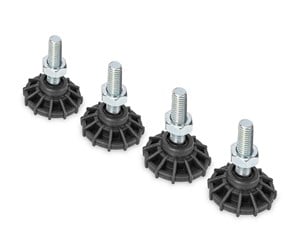 Rackskap - DIGITUS DN-19 FEET Levelling feet for network and server cabinets (Pack of 4) - DN-19 FEET