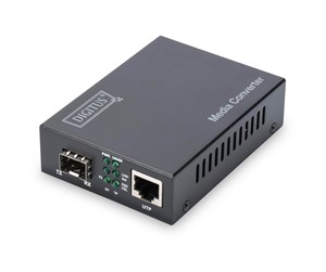 Repeater & Transceiver - DIGITUS DN-82130 Gigabit Media Converter RJ45 / SFP - DN-82130