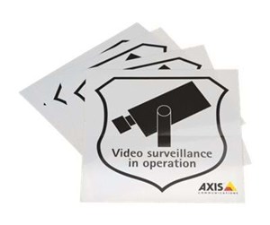 Kabinett tilbehør (kjølepasta mv.) - Axis Surveillance Sticker - 5502-821