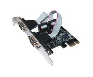 Nettverksadapter - M-CAB PCIe Serial Card 2-Port - 7070011