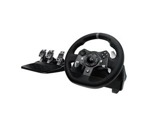 Spill - Tilbehør - Logitech G920 Driving Force (Xbox X-S / Xbox One / PC) - Steering wheel & Pedal set - Microsoft Xbox One - 941-000123