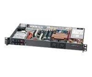 Kabinett - Supermicro SC510 T-203B - Kabinett - Server (Rack) - Svart - CSE-510T-203B