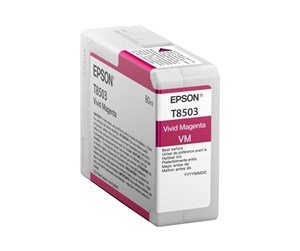 Printertilbehør blekk/toner - Epson T8503 - Vivid Magenta Ink - Blekkpatron Vivid magenta - C13T850300