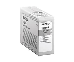 Printertilbehør blekk/toner - Epson T8509 - Light Light Black Ink - Blekkpatron Veldig lysesvart - C13T850900