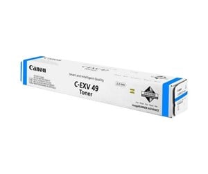 Printertilbehør blekk/toner - Canon C-EXV 49 / 8525B002 Cyan - Laser toner Blå - 8525B002