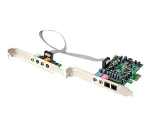 Lydkort - StarTech.com 7.1 Channel Sound Card - PEXSOUND7CH