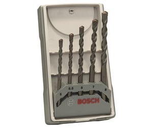 Bormaskin & Bits - Bosch 5-delers betongbor-sett CYL-3 5; 5,5; 6; 7; 8 mm - 2607017081