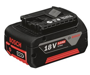 Batterier & Ladere - Bosch 18 V-innstikkbatteri Heavy Duty (HD), 5,0 Ah, Li-ion, GBA M-C - 2607337070