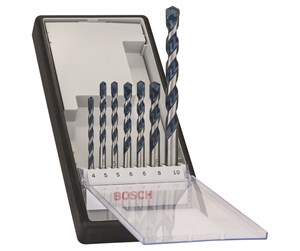 Bormaskin & Bits - Bosch 7-delers Robust Line betongbor-sett CYL-5 4; 5; 5; 6; 6; 8; 10 mm - 2608588167