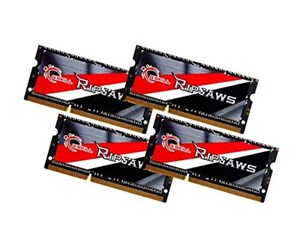 RAM - G.Skill Ripjaws3 SO DDR3L-1600 QC - 32GB - F3-1600C9Q-32GRSL