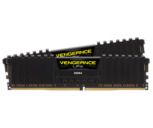 RAM - Corsair Vengeance LPX DDR4-2133 - 16GB - CL13 - Dual Channel (2 pcs) - Intel XMP - Svart - CMK16GX4M2A2133C13