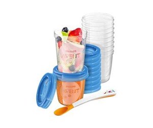 Kjøkkenmaskin - Tilbehør - Philips AVENT Food storage cup - SCF721/20