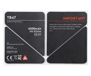 Droner - DJI Inspire TB47 Insulation sticker - CP.BX.000059