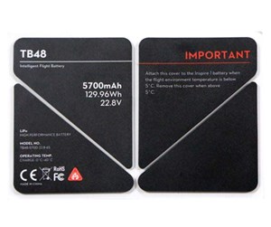 Droner - DJI Inspire TB48 Insulation sticker - CP.BX.000060