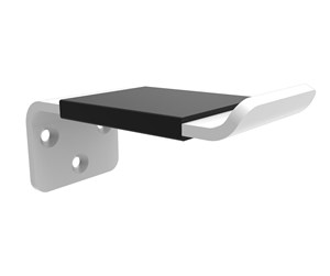 Veggmontering, AV-braketter & AV-møbler - Multibrackets M Headset Holder Wall White 1 kg - 7350073731848