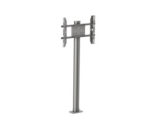 Veggmontering, AV-braketter & AV-møbler - Multibrackets M Display Stand 180 Single Silver w. Floormount 60 kg 63" - 7350073732395