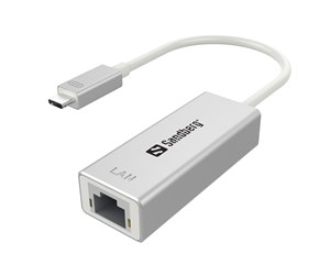 Nettverksadapter - Sandberg USB-C Gigabit Network Adapter - 136-04