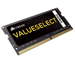 RAM - Corsair Value Select DDR4-2133 - 4GB - CL15 - Single Channel (1 pcs) - Svart - CMSO4GX4M1A2133C15