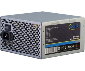 Strømforsyning (PSU) - Inter-Tech Coba CES-350B Strømforsyning (PSU) - 350 Watt - 120 mm - ATX - 80 Plus Bronze sertifisert - 88882095