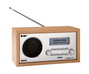 DAB, nettverks- og klokkeradio - Imperial DigitalBOX DABMAN 30 - DAB/DAB+/FM - 22-130-00