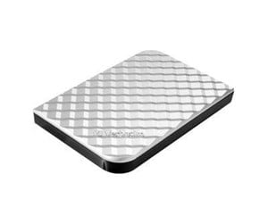 Hard drive - External - Verbatim Store'n'Save Portable - Ekstern Harddisk - 2TB - Sølv - 53198